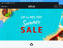 Tablet Screenshot of itfit.com